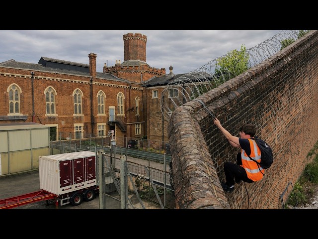 INFILTRATING AN ABANDONED PRISON with 24/7 SECURITY (Hmp reading)