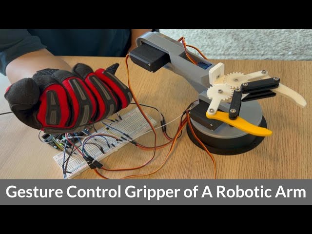 3D Printing FDM | Gesture Control Gripper of A Robotic Arm