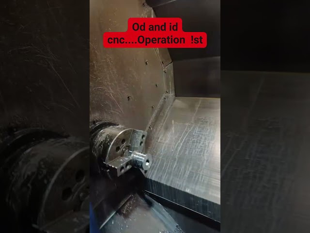 CNC job drilling and turning #machine #cnc #shorts #cncmachiningReels  #trending #factory #cncmill