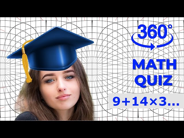 Math Quiz | Math Puzzles | 360°VR #9