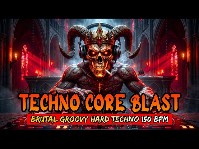 TECHNO CORE BLAST – Brutal Groovy Hard Techno 150 BPM | Berlin Warehouse Rave