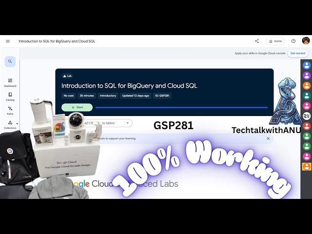 Introduction to SQL for BigQuery and Cloud SQL || GSP281
