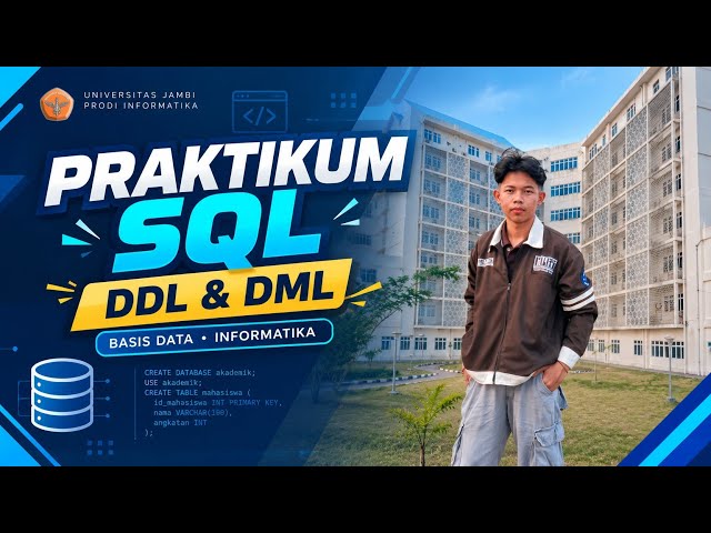 Praktikum DDL & DML Menggunakan phpMyAdmin