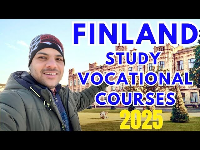 Vocational Courses in Finland! Study Jobs & PR Opportunities for International Students!