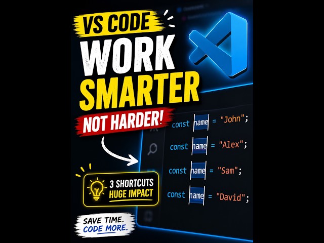 VS Code Trick Every Programmer Should Know 🚀 #shorts