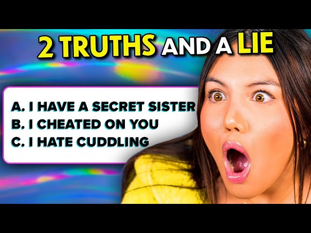 Couples Play Two Truths & A Lie! | React