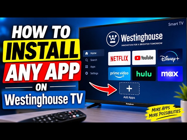 How To Install Any App on Westinghouse TV