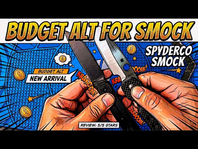 A Spyderco Smock Vibe for under $40!? 👏🏼 -  SRM Palfrey