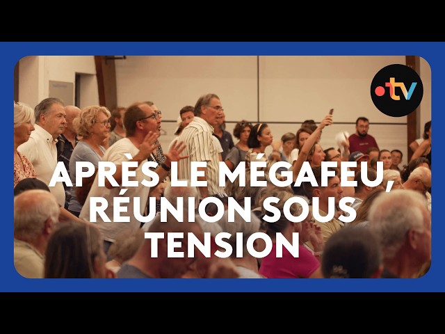 Le Porge : après l'incendie destructeur réunion sous tension avec la préfète
