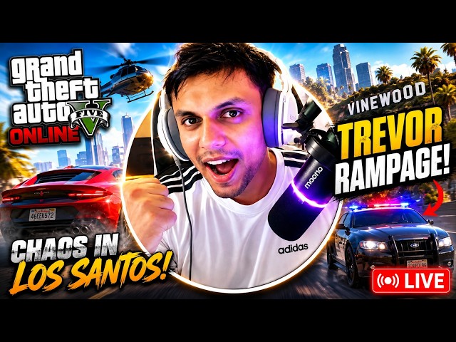 GTA5 Streaming | Completing The Story Line #gta5