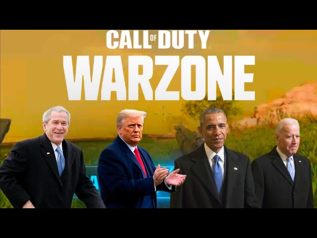 US Presidents Play Cod Warzone