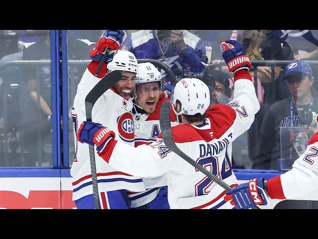 Gallagher has MONTREAL up early in Game 5!