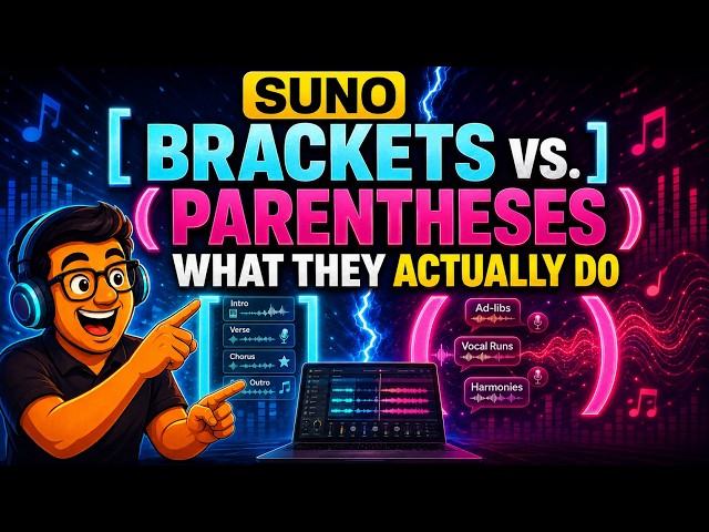 Suno Brackets vs. Parentheses: What They Actually Do (Beginner’s Guide)