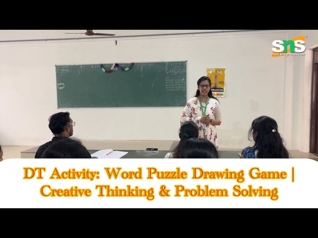 DT Activity: Word Puzzle Drawing Game | Creative Thinking & Problem Solving
