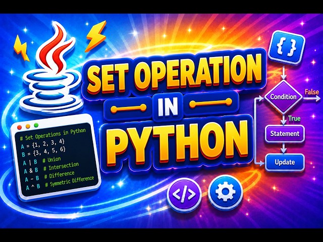 Set Operation In Python Example Code | Set In Python | Python Set Example