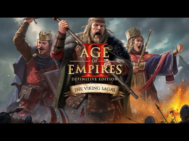 Age of Empires II: Definitive Edition - The Viking Sagas | Launch Trailer