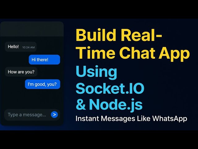 Full-Stack Real-Time Chat Application | React, Node.js, Socket, MySQL | Complete Project Tutorial