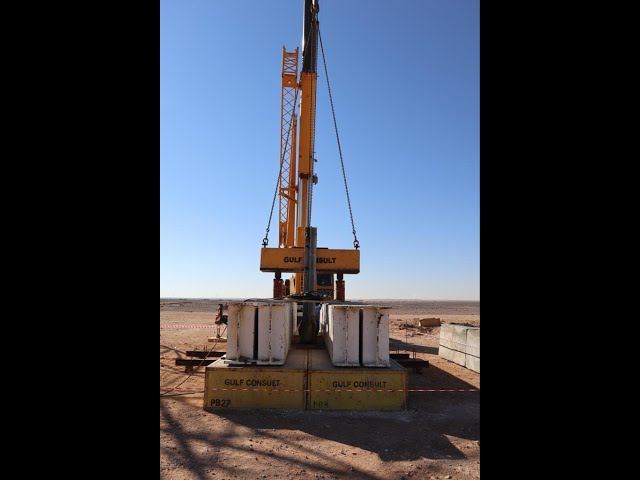 Foundation test (Uplift load test) for FT-2 type of tower