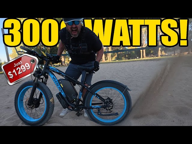 This Bike Is UNHINGED!! - Vitilan H5 3000 Watt Dual Motor Monster!