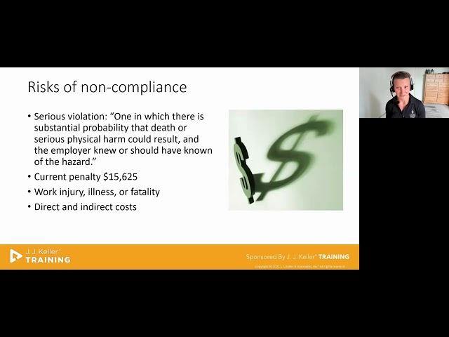 Webinar: OSHA Training for General Industry: Reviewing the Elements for Select Topics