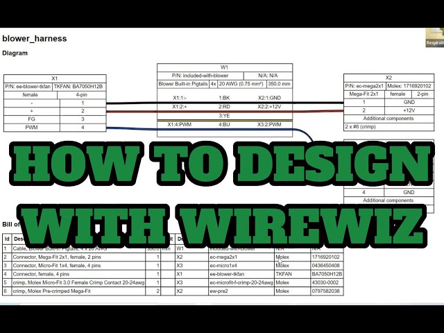 WireViz Harness Design Tutorial
