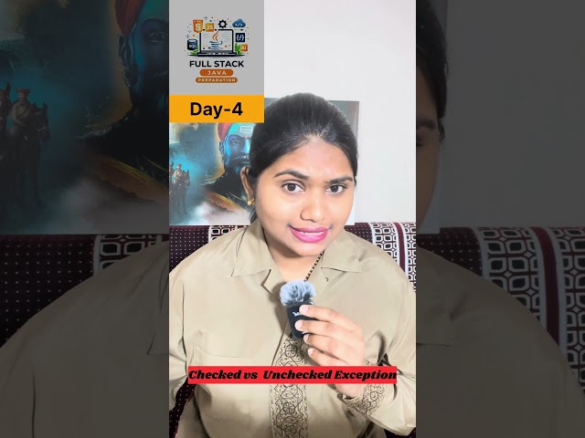 Checked vs Unchecked Exceptions in Java