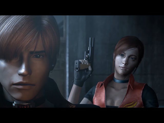 Resident Evil The Darkside Chronicles all cutscenes in 4K by AI (PS3)