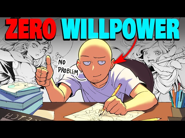 How I draw every day without discipline ✏️