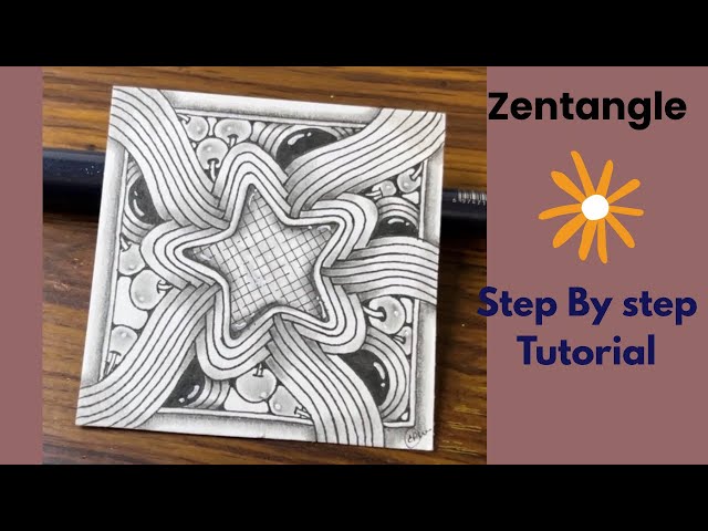 Zentangle Art: From Blank Page to Masterpiece | Drawing Tutorial For Beginners 
