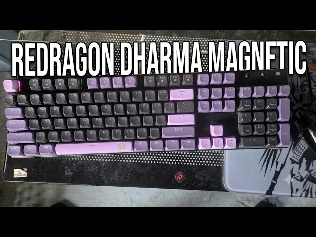 This Is Hands Down The Best Magnetic Full Size Board Available. Redragon K556HE. Review.