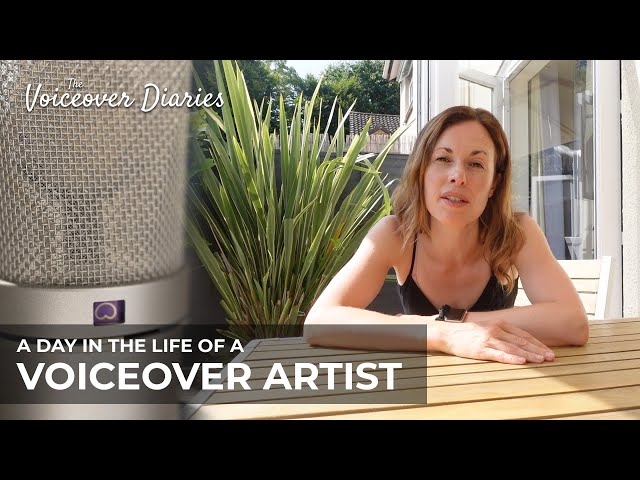 A day in the life of a voiceover artist