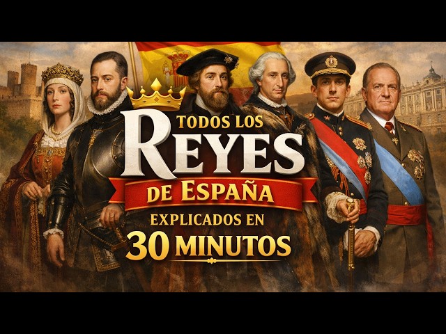 All the Kings of Spain Explained in 30 Minutes