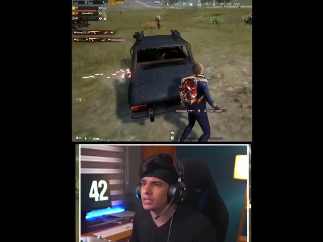 BGMI FUNNY REACTION ON //  #viral #bgmi  #funny #shortvideo