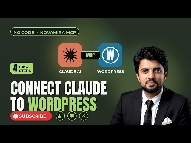 Connect WordPress to Claude AI with Novamira MCP (No Code) — Full Setup