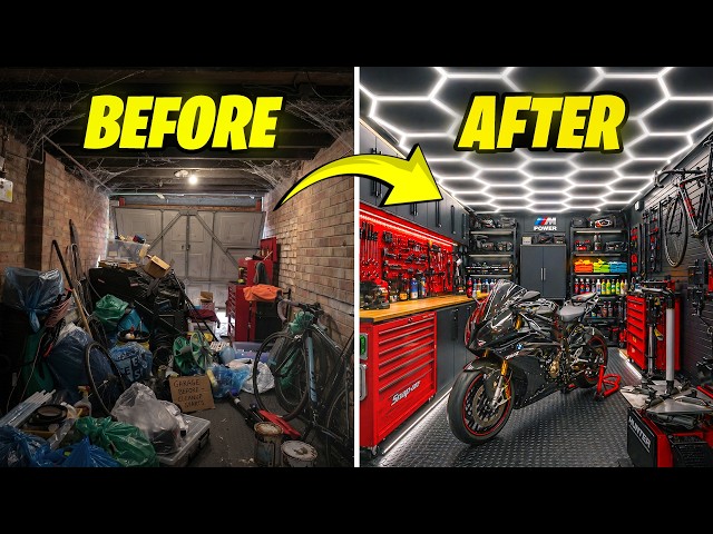 Turning My Garage Into a DREAM Workshop On A BUDGET