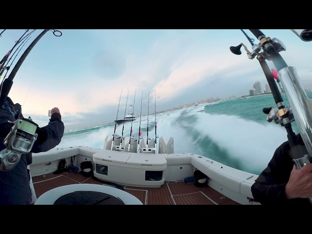 53 Foot Center Console Fishing Tournament Bimini Start Out of Miami Florida