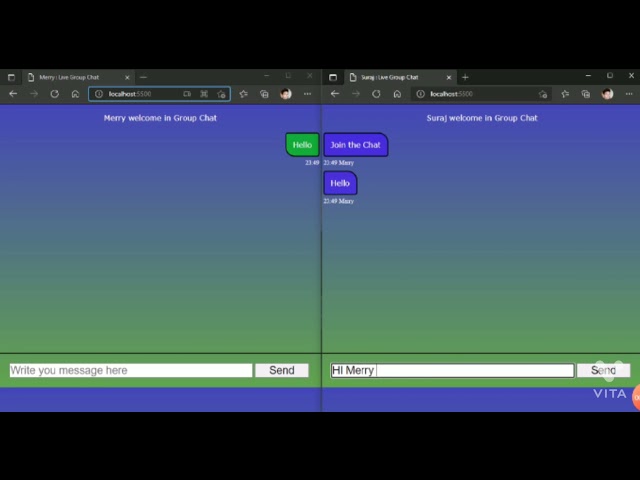 Live Web Chat App using Socket.io |HTML|CSS|JAVASCRIPT