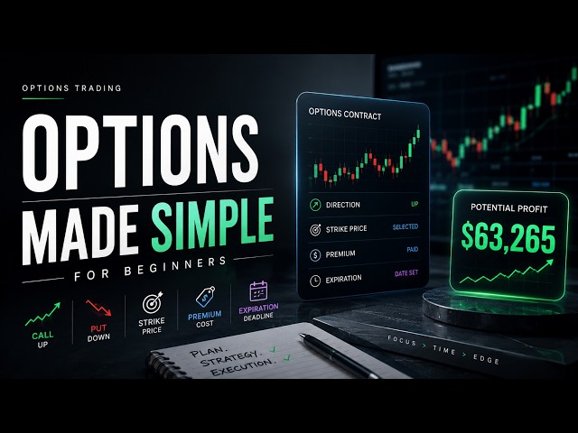Options Trading for Beginners: How Options Actually Work (Super Simple)