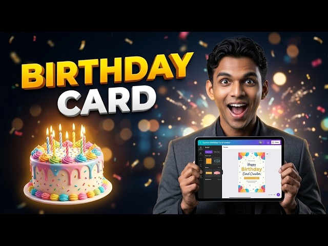 How to Create a Birthday Card Generator Website 🎂