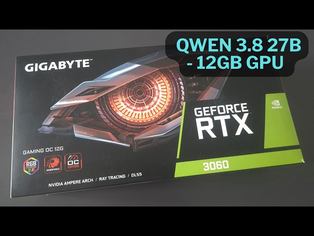 I tested Qwen 3.8 27B on single 12GB GPU Card!