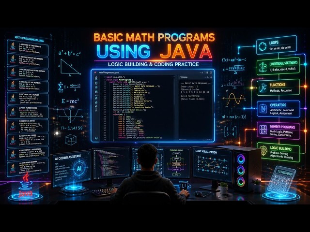 ☕ Java Basic Math Programs | Area of Circle Explained Step-by-Step | java 500 programs series