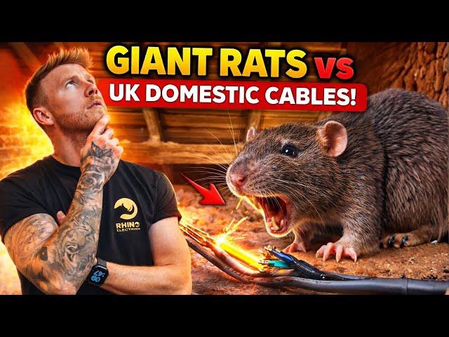 Giant RATS VS UK Cables - Electrical Faults Everywhere!