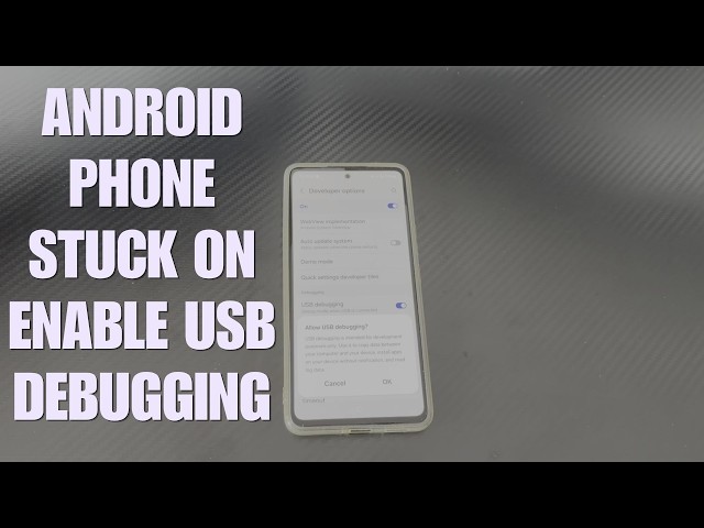 “Allow USB Debugging” Message Keeps Popping up on Android Phone. How to Get Rid of It?