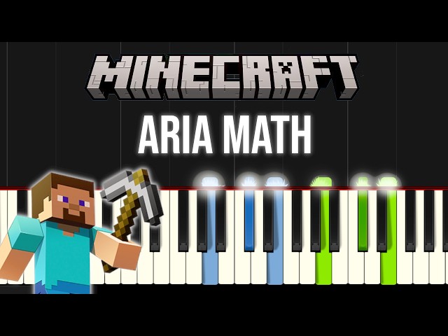 Aria Math — Minecraft | Piano Tutorial