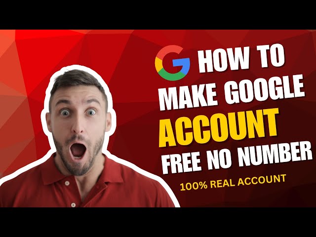 How to Make google account free without phone number verification