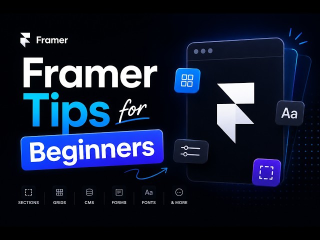 Framer Tips for Beginners #framertutorial #framerlife
