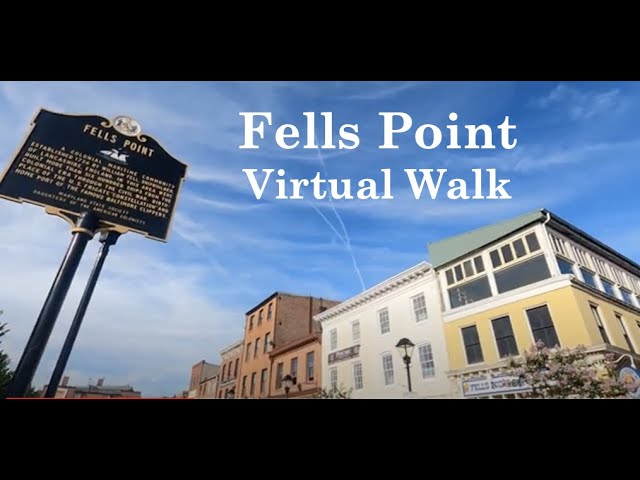 4K Virtual Walk: Fell's Point