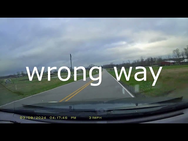 4K USPS mail route rural carrier  timelapse