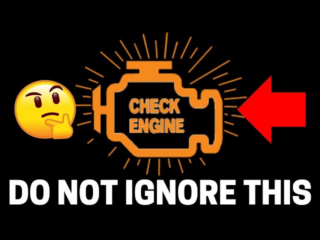 Why Is My Check Engine Light On?  Easy Fix!