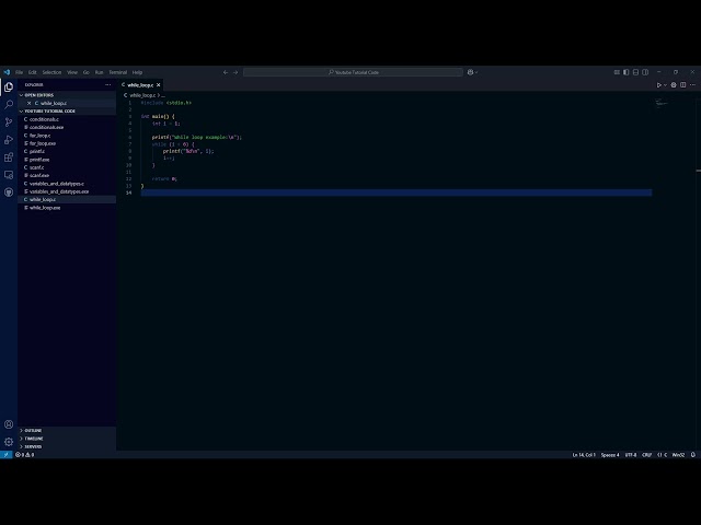 C Programming - Understanding the while Loop